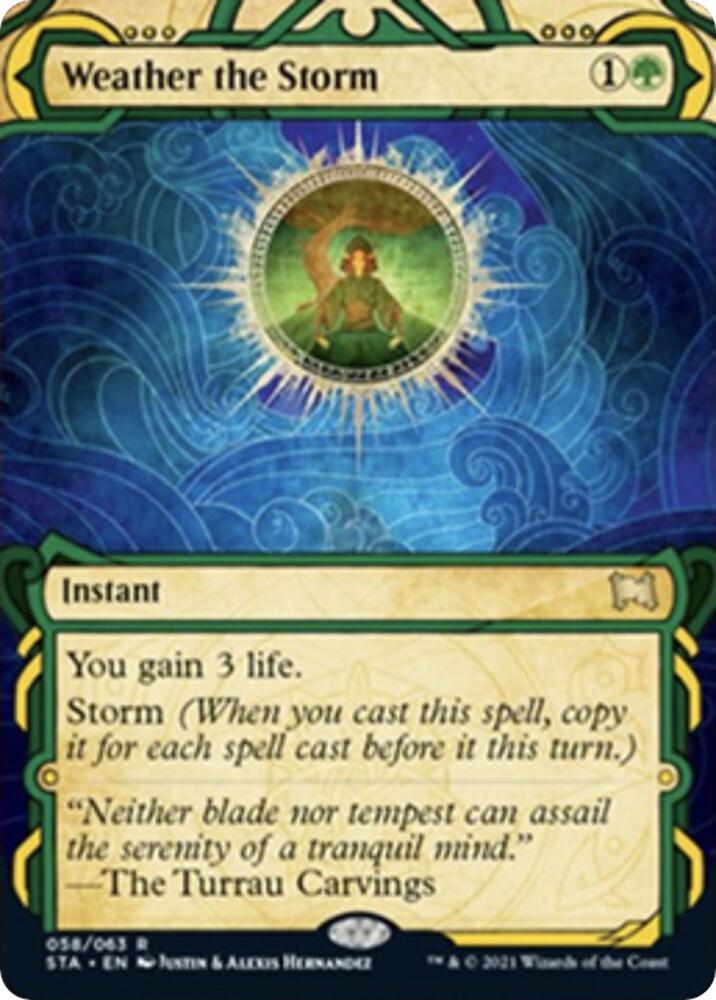 Weather the Storm 58 (Strixhaven: Mystical Archives)  - Foil | Good Games Adelaide SA