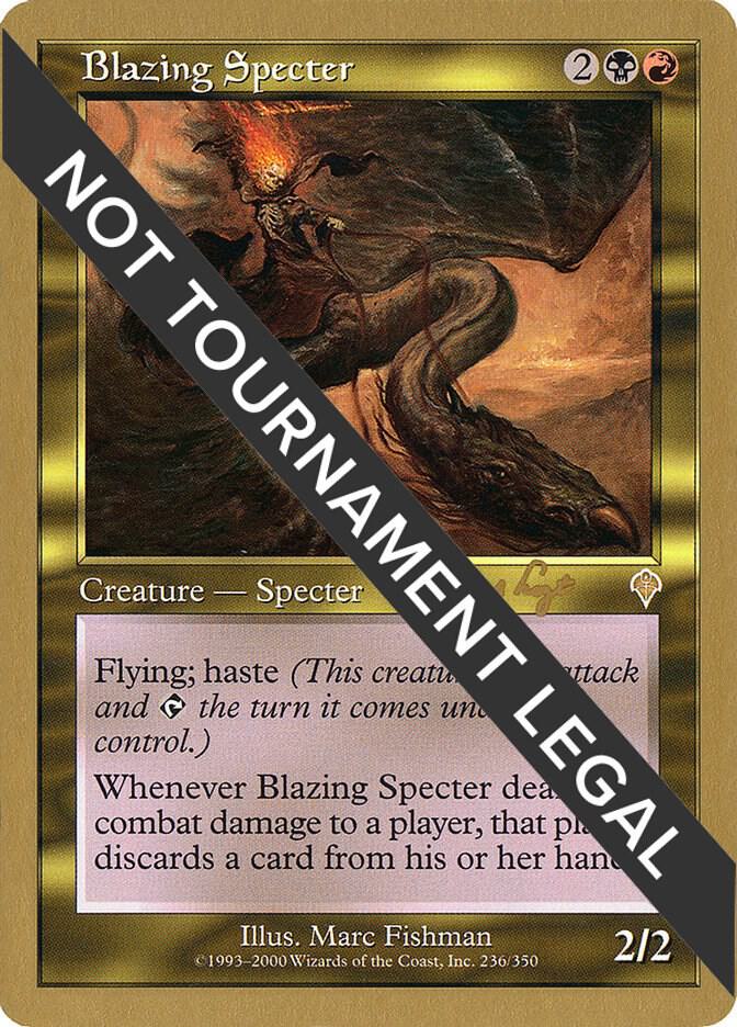 Blazing Specter 2001 Tom van de Logt INV tvdl236/138 (World Championship Decks)  | Good Games Adelaide SA