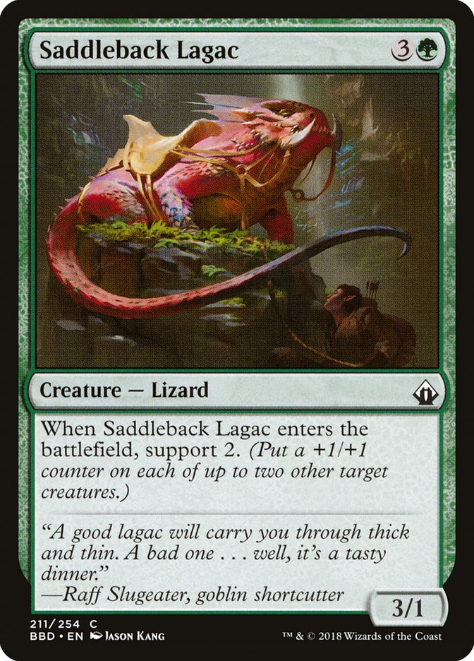 Saddleback Lagac 211 (Battlebond)  - Foil | Good Games Adelaide SA