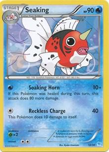 Seaking 12 12/30 (XY Trainer Kit: Pikachu Libre & Suicune)  | Good Games Adelaide SA
