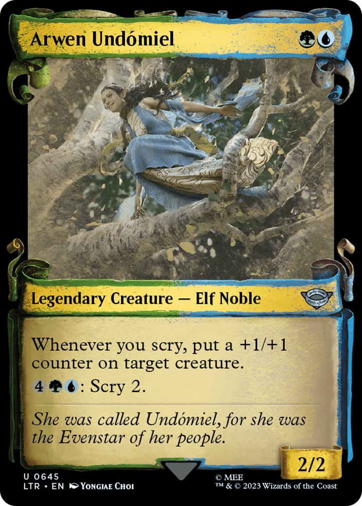 Arwen Undomiel [The Lord of the Rings: Tales of Middle-Earth Showcase Scrolls] | Good Games Adelaide SA