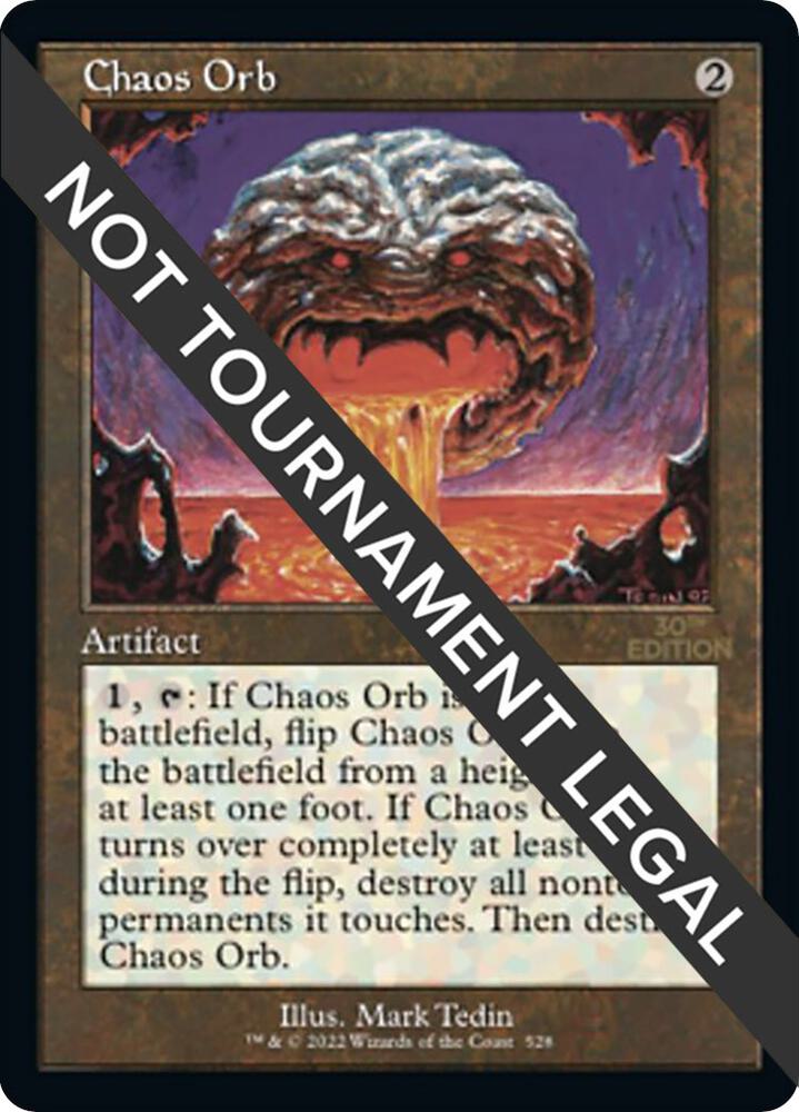 Chaos Orb Retro Frame 528/594 (30th Anniversary Edition)  | Good Games Adelaide SA