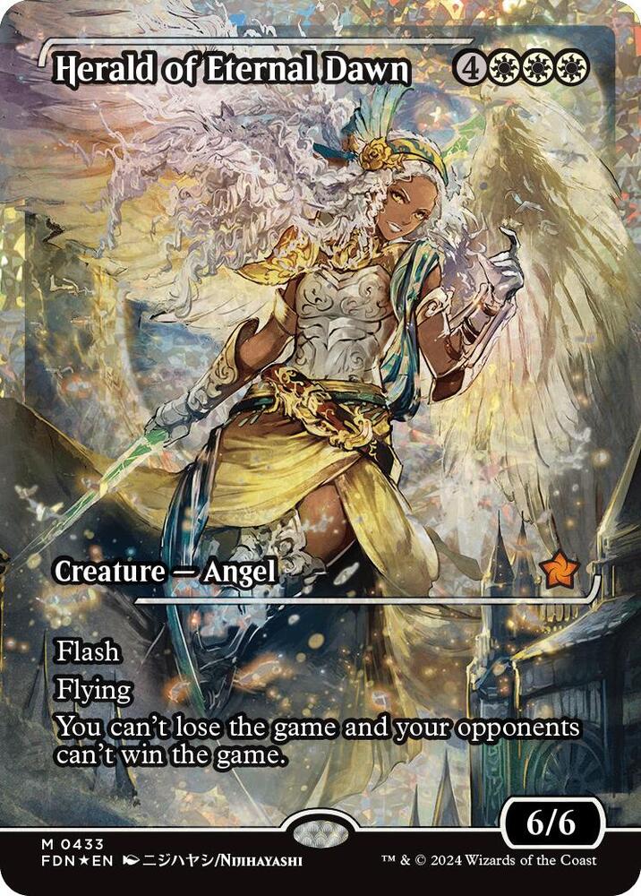 Herald of Eternal Dawn 433 (Foundations)  - Foil | Good Games Adelaide SA