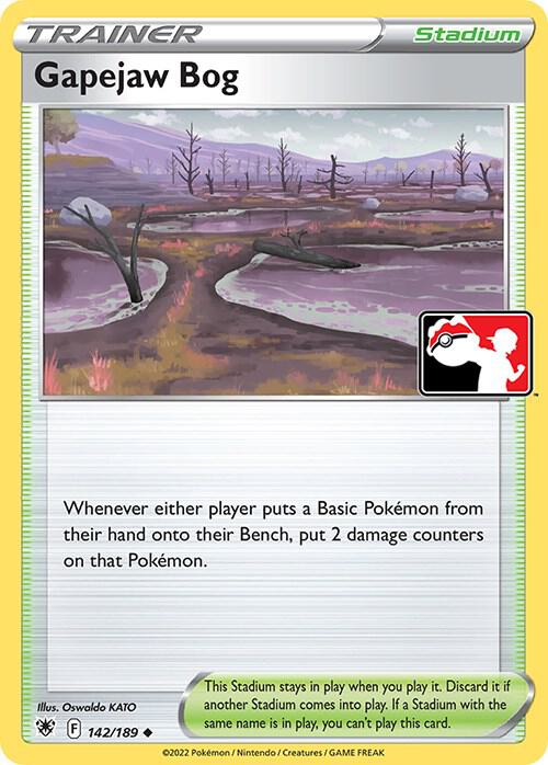 Gapejaw Bog Series 3 142/189 (Prize Pack Series Cards)  | Good Games Adelaide SA