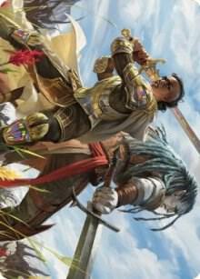 Join Forces Art Card 9 (Art Series: Dominaria United)  | Good Games Adelaide SA