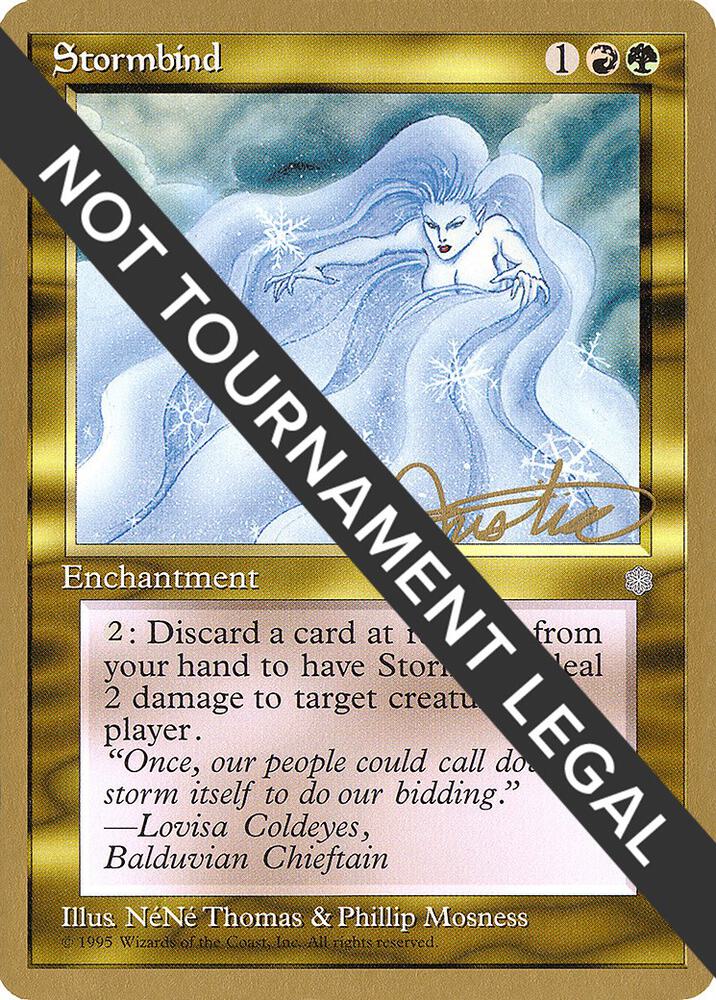 Stormbind 1996 Mark Justice ICE  (World Championship Decks)  | Good Games Adelaide SA