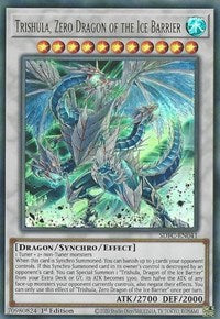 Trishula, Zero Dragon of the Ice Barrier [SDFC-EN041] Ultra Rare | Good Games Adelaide SA