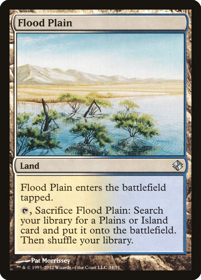 Flood Plain [Duel Decks: Venser vs. Koth] | Good Games Adelaide SA