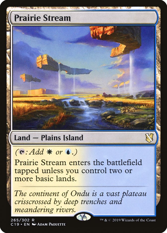 Prairie Stream [Commander 2019] | Good Games Adelaide SA