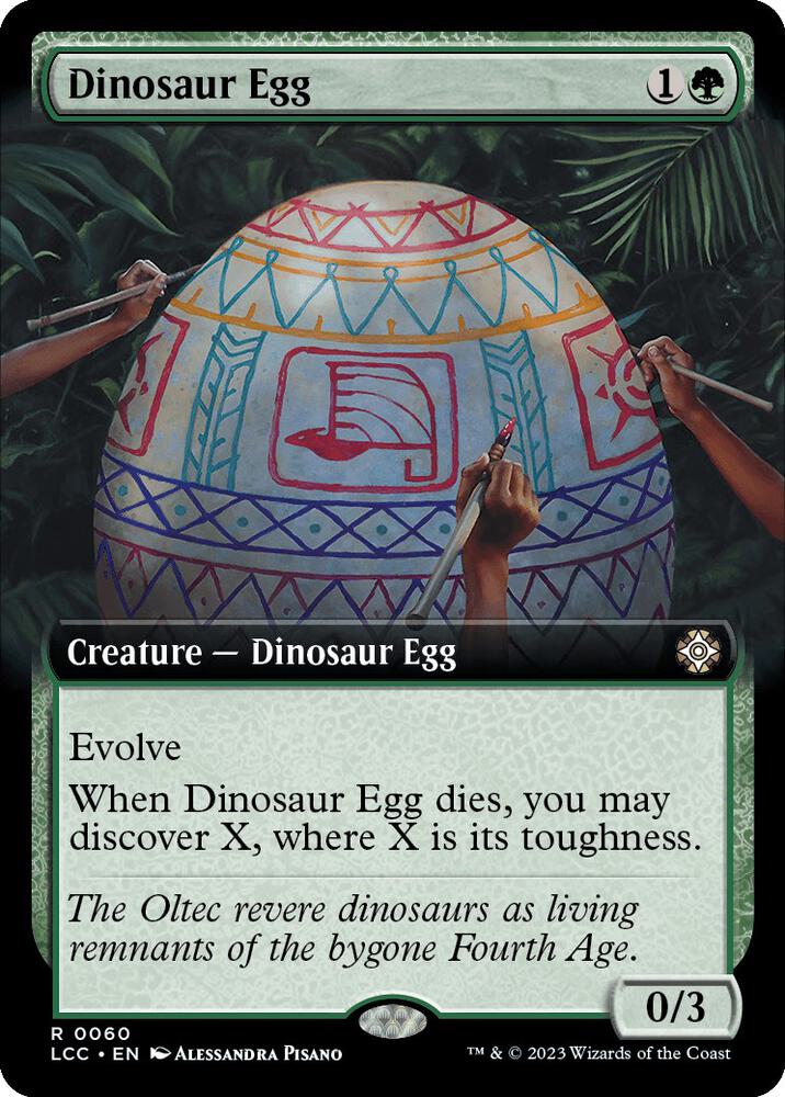 Dinosaur Egg 60 (Commander: The Lost Caverns of Ixalan)  | Good Games Adelaide SA