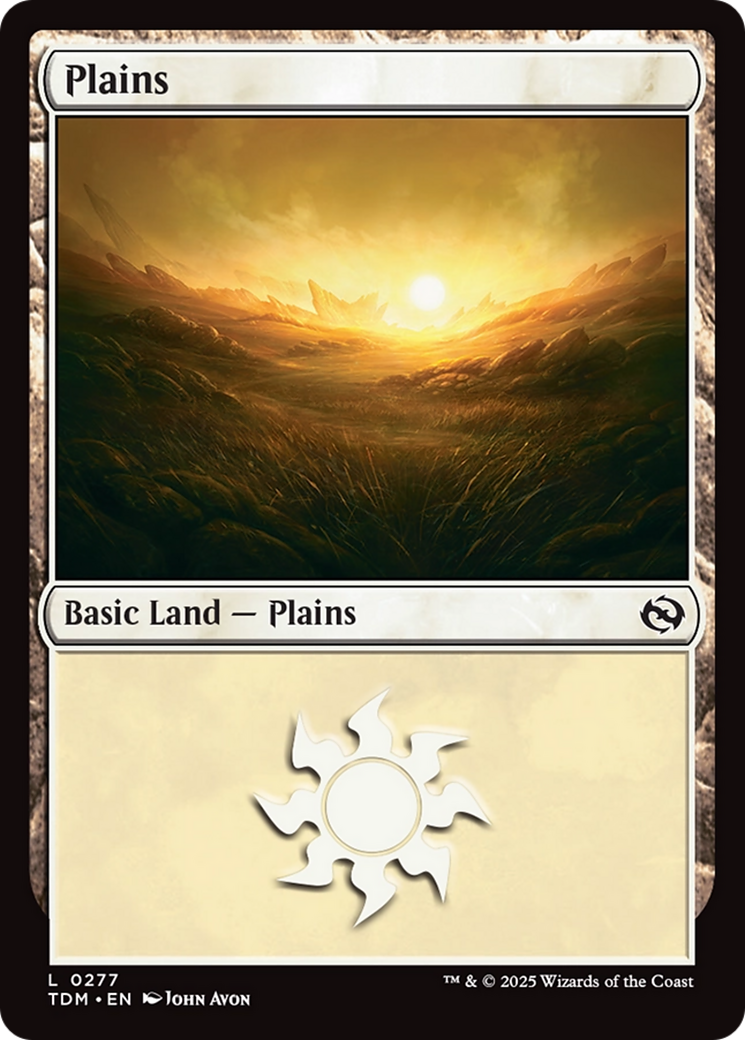 Plains (0277) [Tarkir: Dragonstorm] | Good Games Adelaide SA