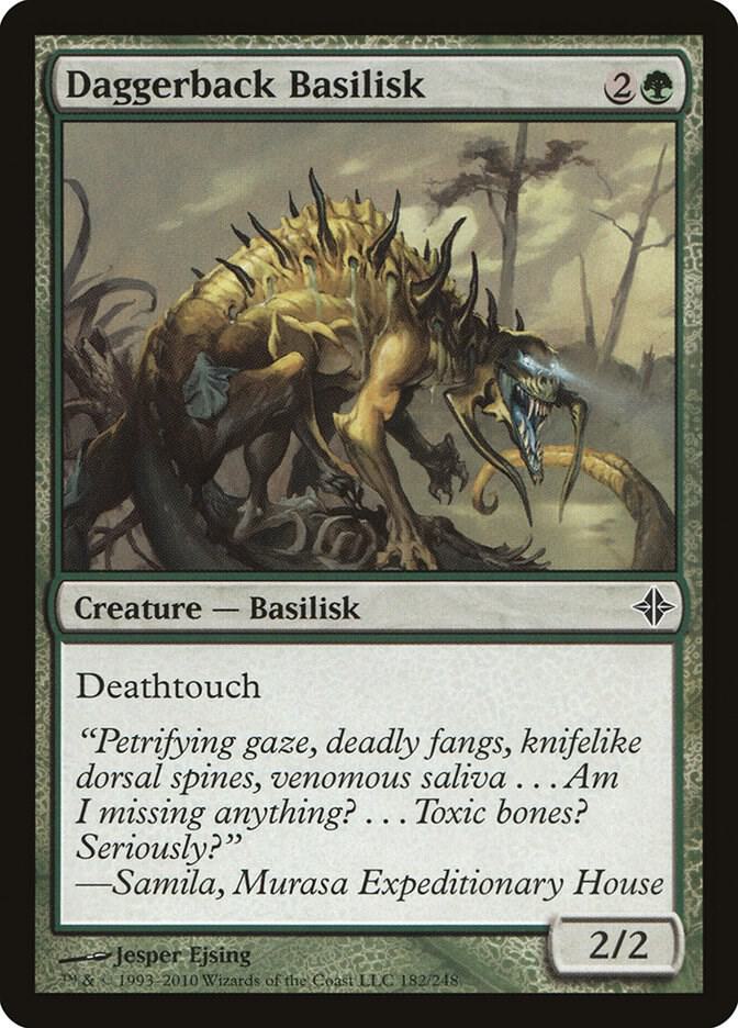 Daggerback Basilisk 182 (Rise of the Eldrazi)  - Foil | Good Games Adelaide SA