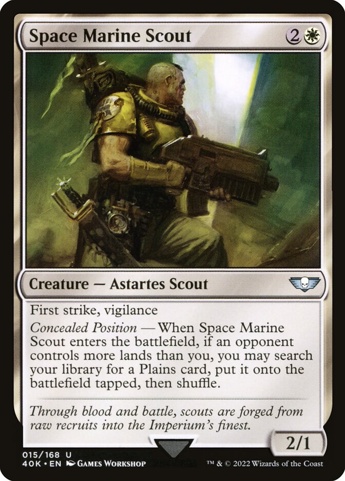 Space Marine Scout 15 (Universes Beyond: Warhammer 40,000)  | Good Games Adelaide SA