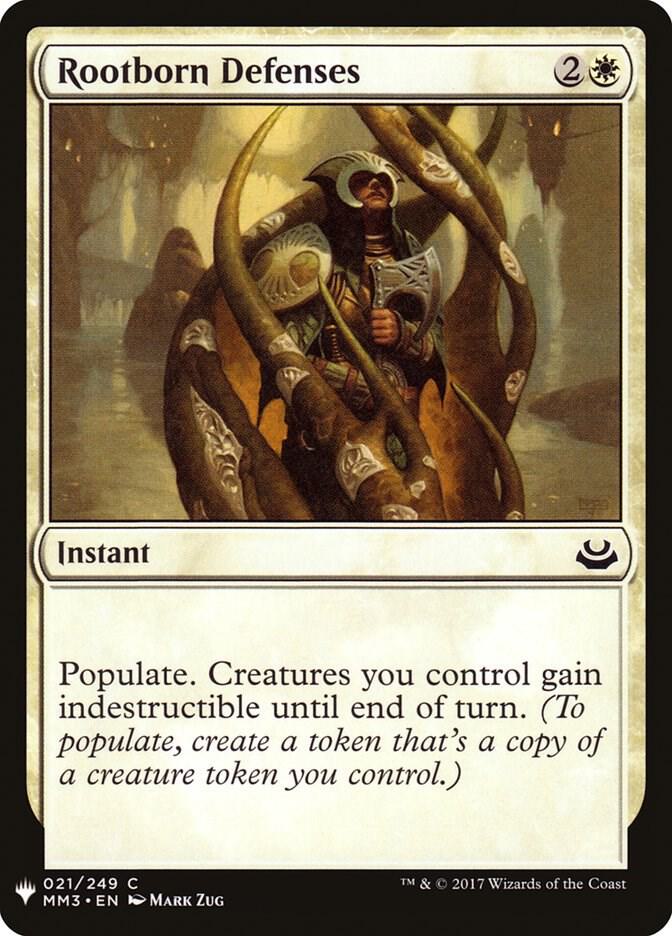 Rootborn Defenses 21 (The List Reprints)  | Good Games Adelaide SA