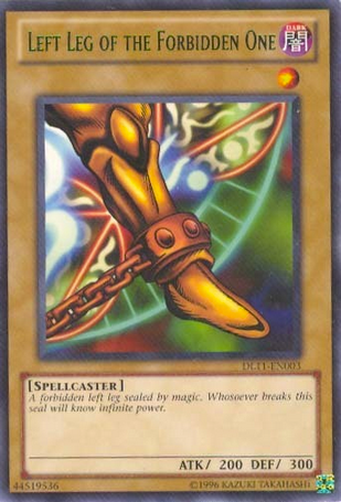 Left Leg of the Forbidden One (Green) [DL11-EN003] Rare | Good Games Adelaide SA