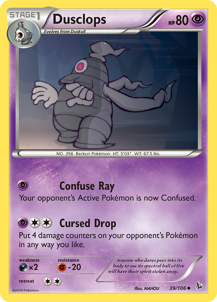 Dusclops (39/106) [XY: Flashfire] | Good Games Adelaide SA