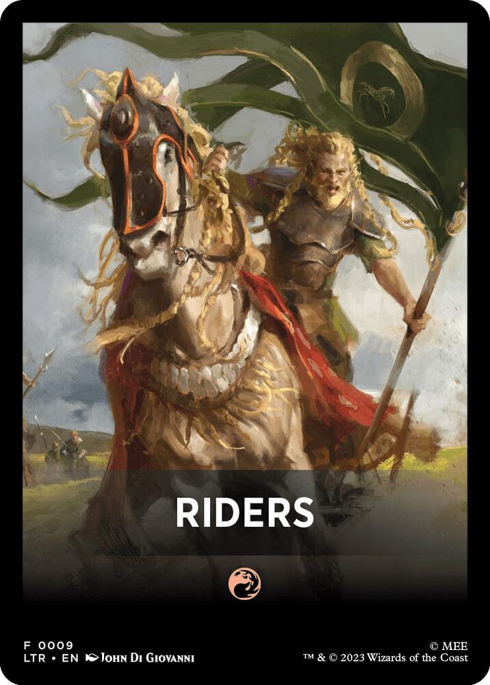 Riders Theme Card 9 (Universes Beyond: The Lord of the Rings: Tales of Middle-earth)  | Good Games Adelaide SA