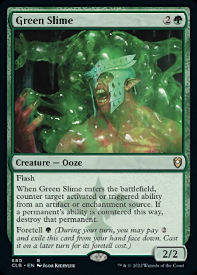 Green Slime [Commander Legends: Battle for Baldur's Gate] | Good Games Adelaide SA