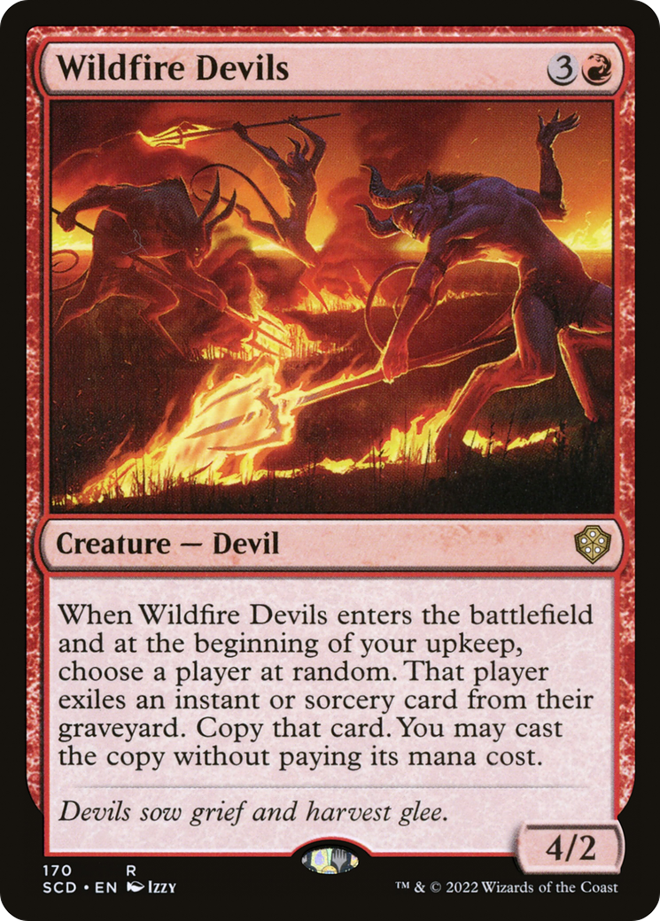 Wildfire Devils [Starter Commander Decks] | Good Games Adelaide SA