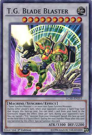 T.G. Blade Blaster [LC5D-EN215] Super Rare | Good Games Adelaide SA