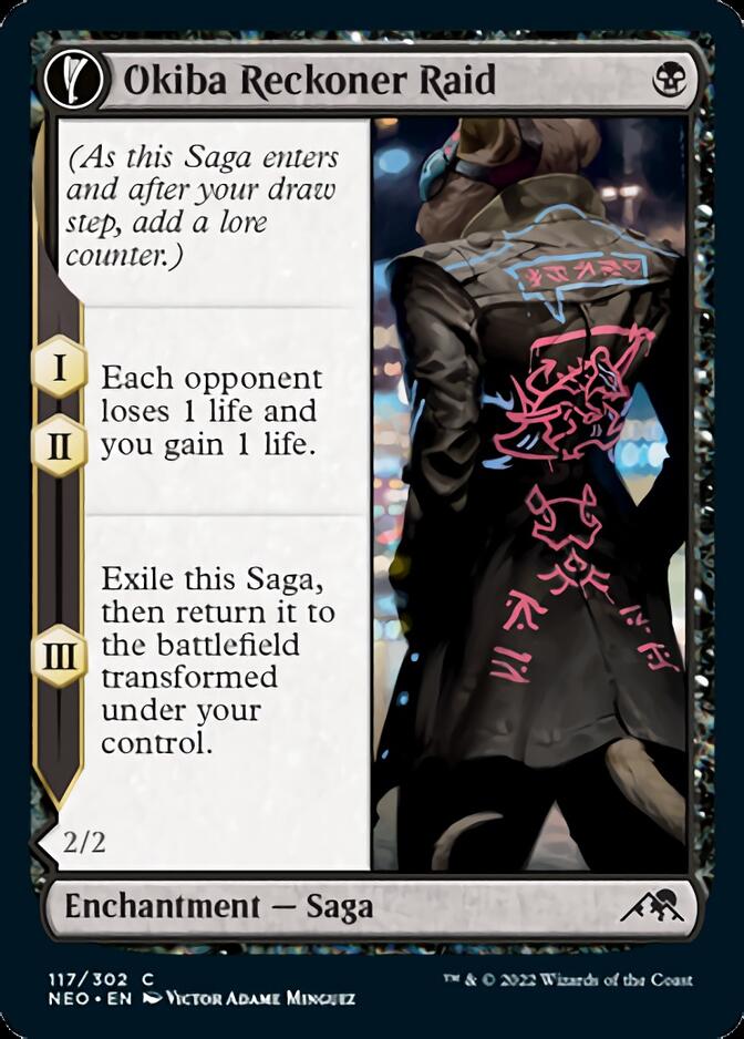 Okiba Reckoner Raid // Nezumi Road Captain [Kamigawa: Neon Dynasty] | Good Games Adelaide SA