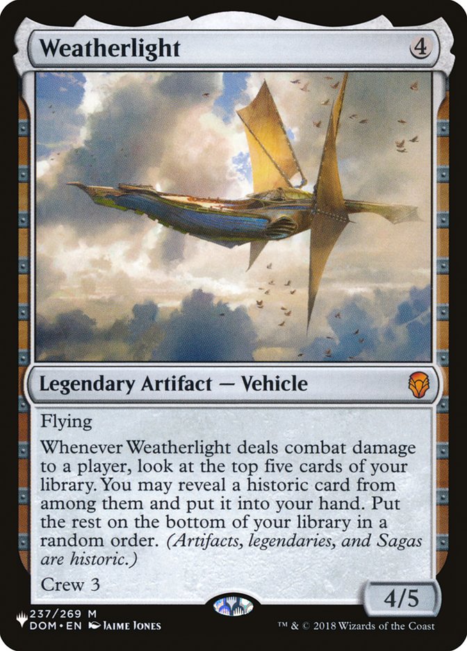 Weatherlight [The List] | Good Games Adelaide SA
