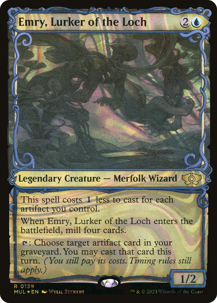 Emry, Lurker of the Loch (Halo Foil) [Multiverse Legends] | Good Games Adelaide SA