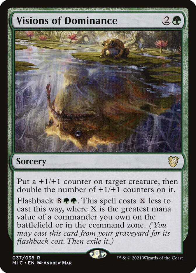 Visions of Dominance 37 (Commander: Innistrad: Midnight Hunt)  | Good Games Adelaide SA