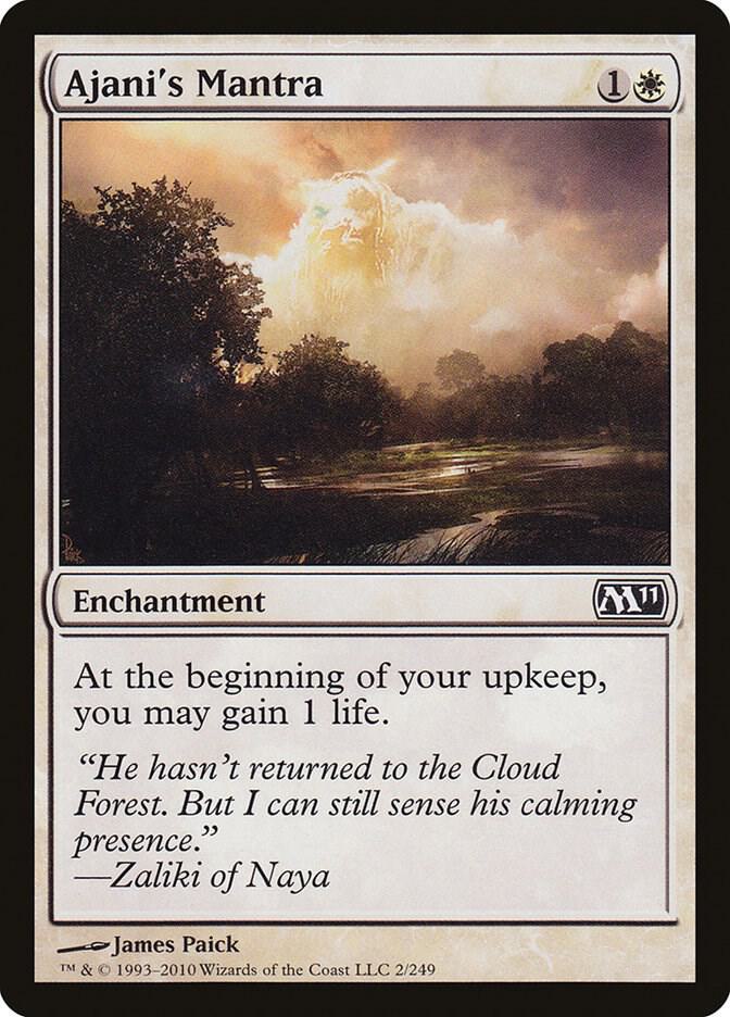 Ajani's Mantra 2 (Magic 2011 (M11))  | Good Games Adelaide SA