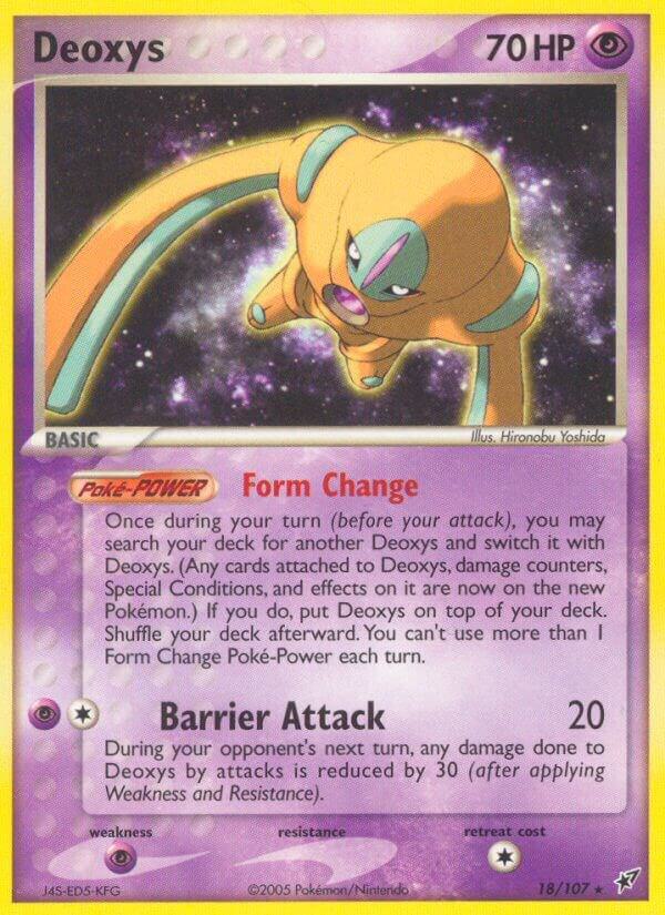 Deoxys Defense Forme 18/107 (Deoxys)  | Good Games Adelaide SA