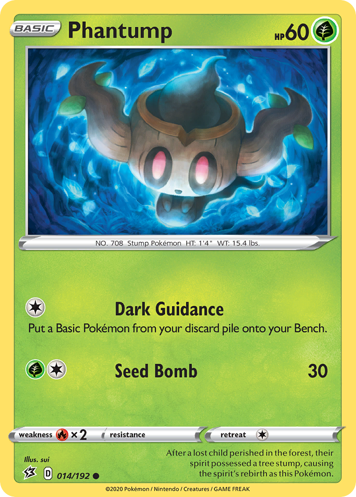 Phantump (014/192) [Sword & Shield: Rebel Clash] | Good Games Adelaide SA