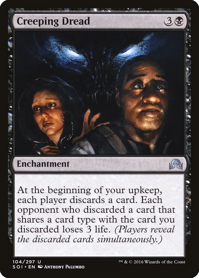 Creeping Dread 104 (Shadows over Innistrad)  | Good Games Adelaide SA