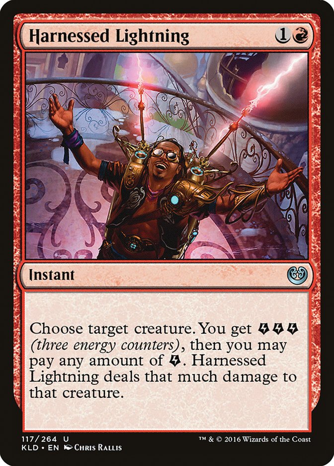 Harnessed Lightning 117 (Kaladesh)  | Good Games Adelaide SA