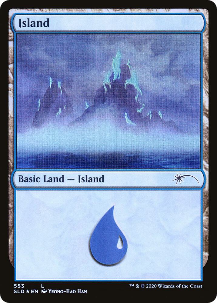 Island 553 553 (Secret Lair Drop Series)  - Foil | Good Games Adelaide SA