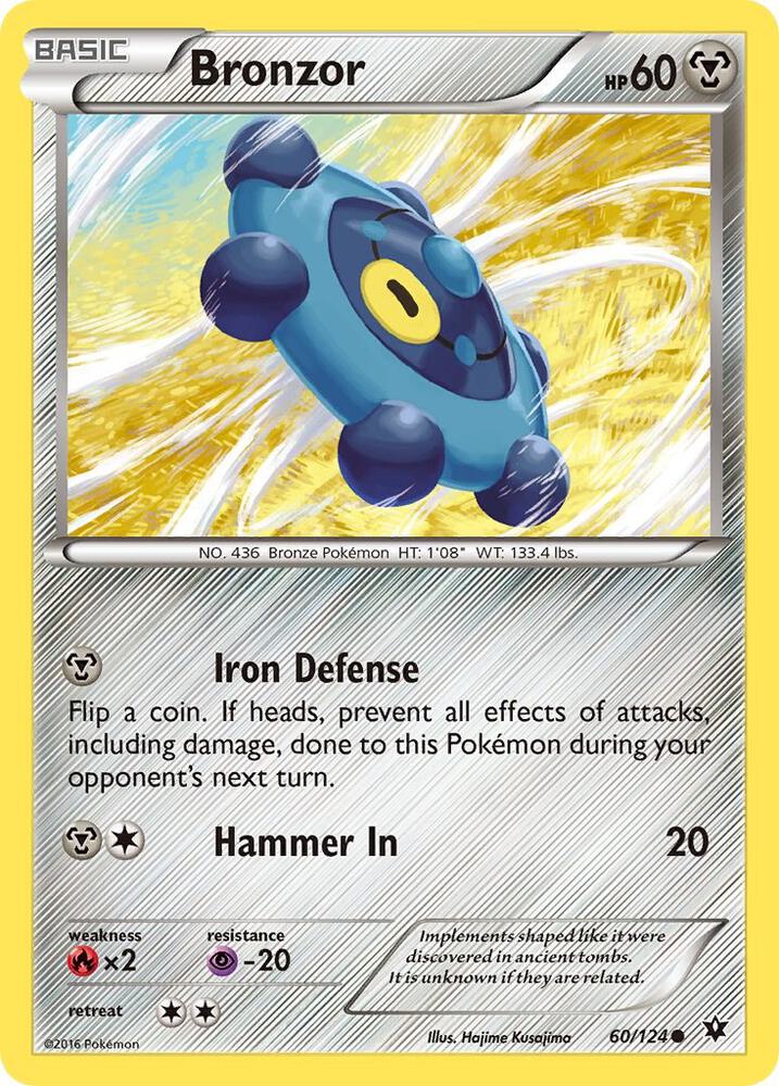Bronzor 60/124 (XY - Fates Collide)  | Good Games Adelaide SA
