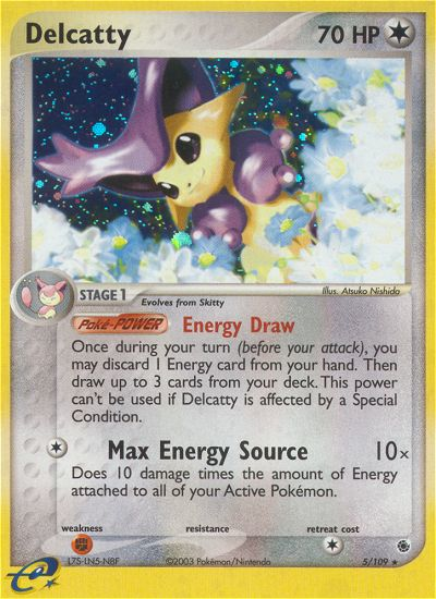 Delcatty (5/109) [EX: Ruby & Sapphire] | Good Games Adelaide SA
