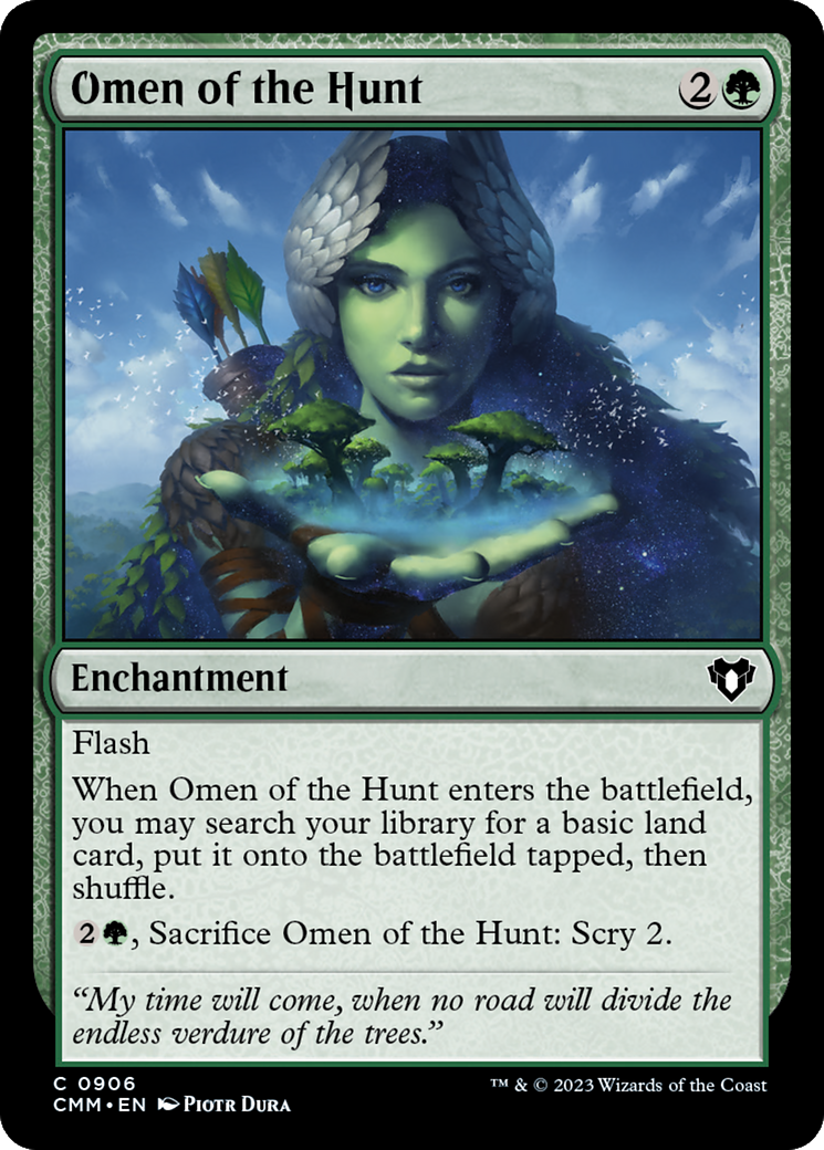 Omen of the Hunt [Commander Masters] | Good Games Adelaide SA