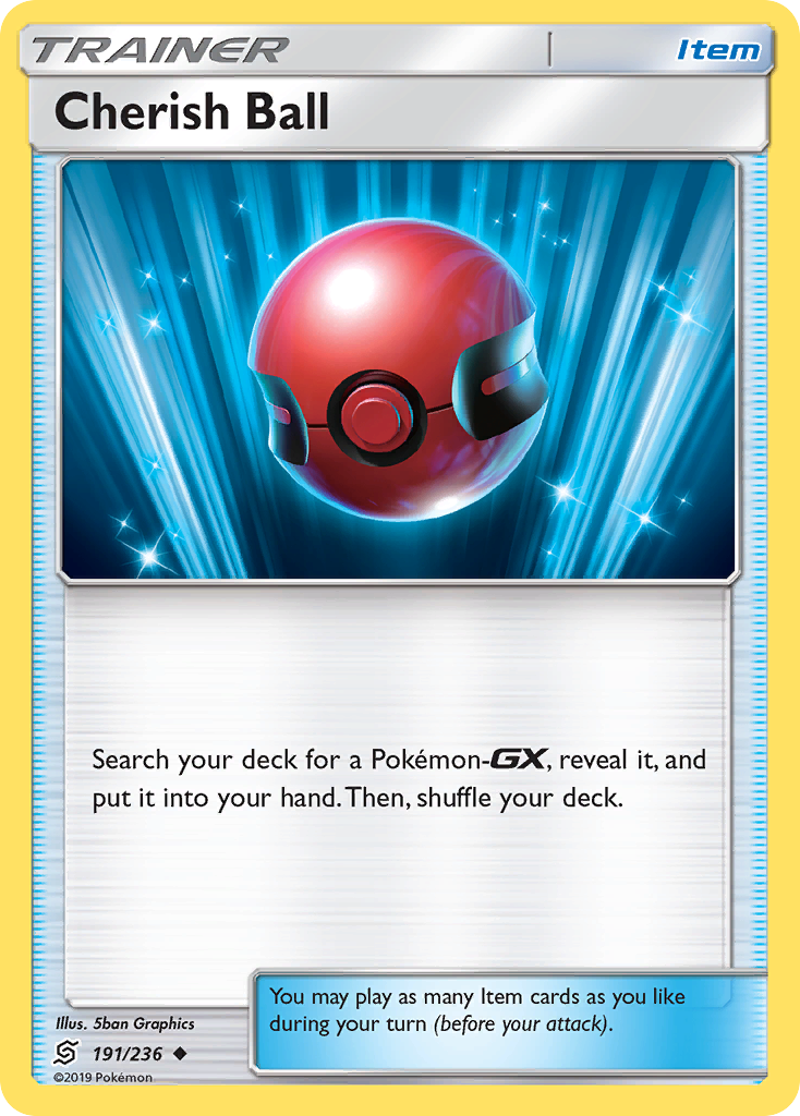 Cherish Ball (191/236) [Sun & Moon: Unified Minds] | Good Games Adelaide SA