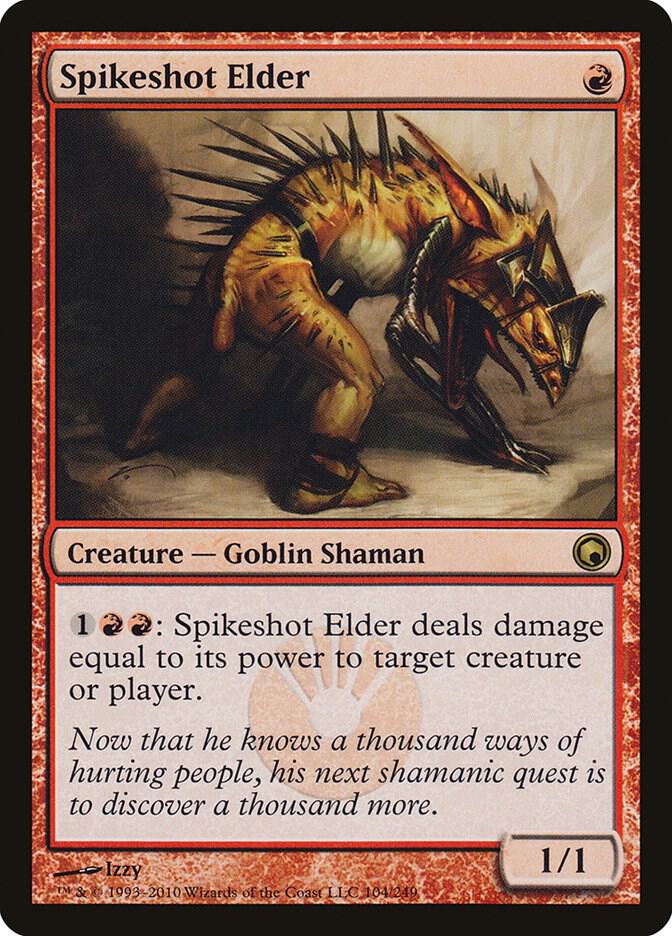 Spikeshot Elder 104 (Scars of Mirrodin)  - Foil | Good Games Adelaide SA