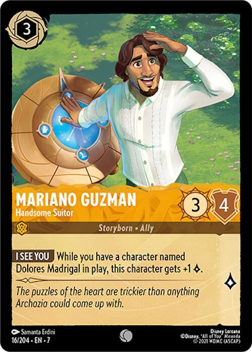 Mariano Guzman Handsome Suitor 16/204 (Archazia's Island)  | Good Games Adelaide SA