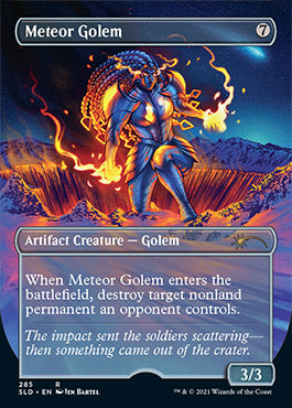 Meteor Golem (Extended) [Secret Lair Drop Series] | Good Games Adelaide SA