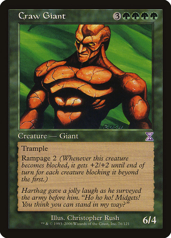 Craw Giant 76 (Timeshifted)  - Foil | Good Games Adelaide SA