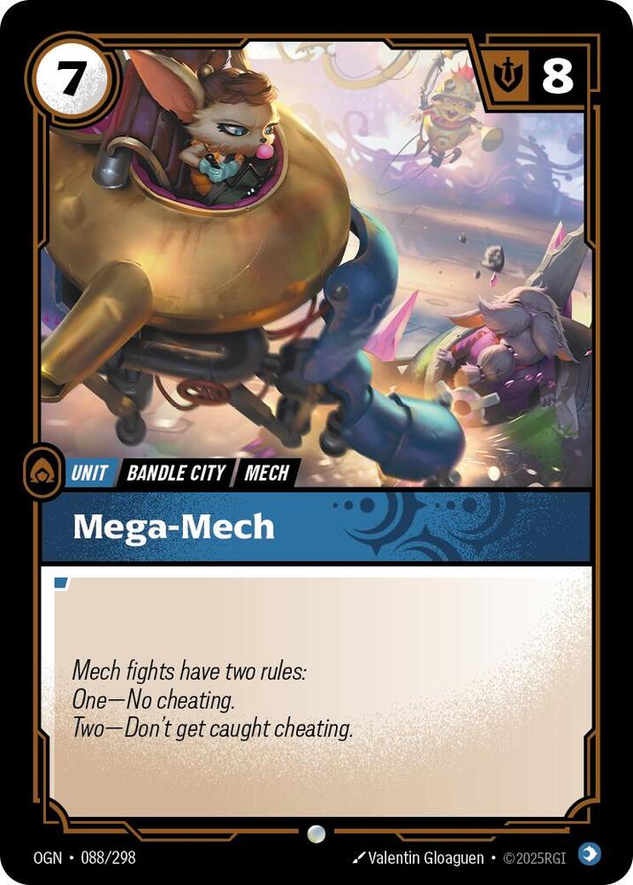 Mega Mech 088/298 (Origins)  | Good Games Adelaide SA
