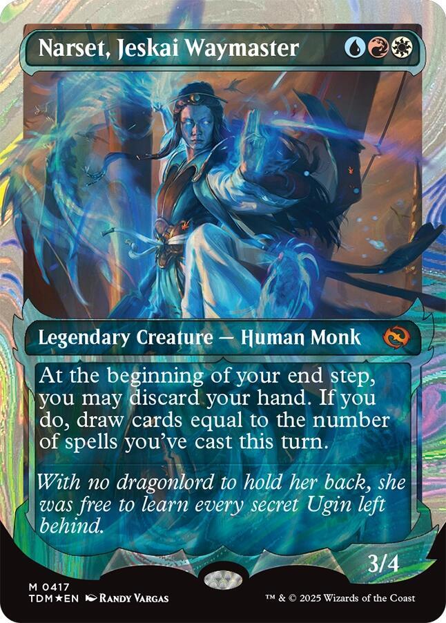 Narset, Jeskai Waymaster 417 (Tarkir: Dragonstorm)  - Foil | Good Games Adelaide SA