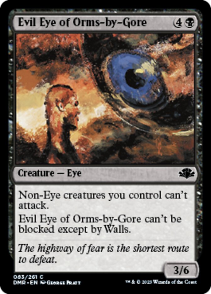 Evil Eye of Orms-by-Gore [Dominaria Remastered] | Good Games Adelaide SA