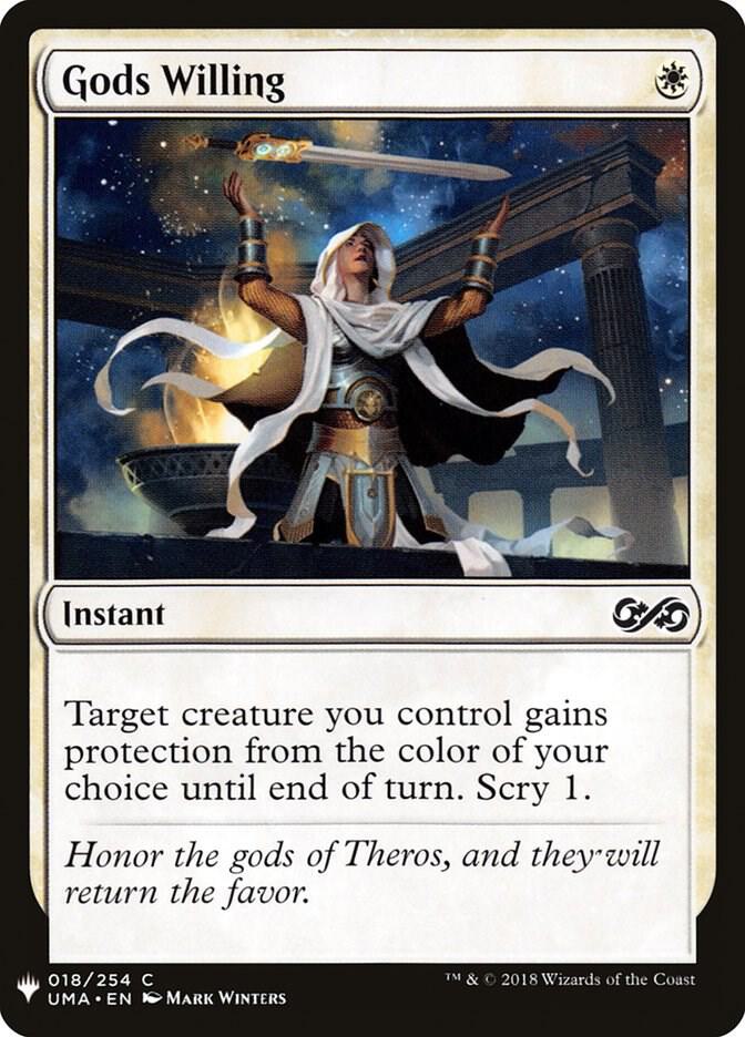 Gods Willing 18 (The List Reprints)  | Good Games Adelaide SA