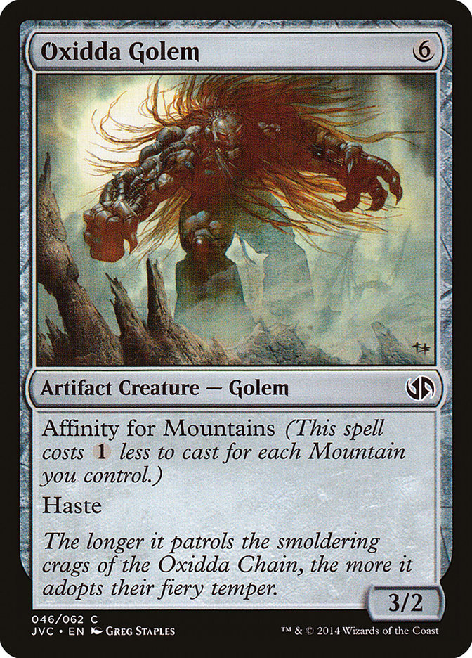 Oxidda Golem 46 (Duel Decks: Anthology)  | Good Games Adelaide SA