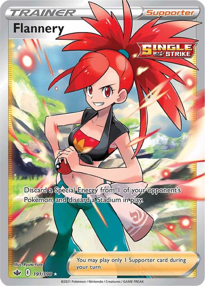 Flannery Full Art 191/198 (SWSH06: Chilling Reign)  - Holofoil | Good Games Adelaide SA