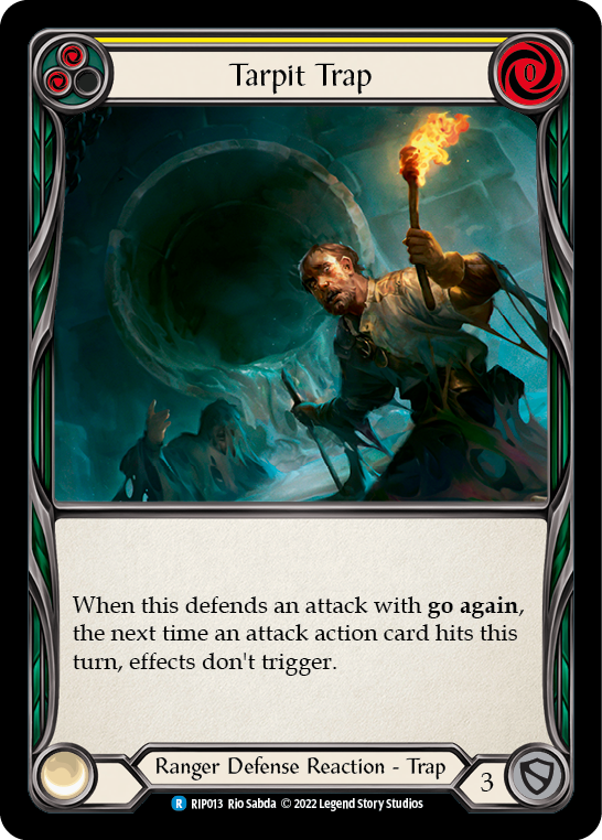 Tarpit Trap (Yellow) [RIP013] (Outsiders Riptide Blitz Deck) | Good Games Adelaide SA