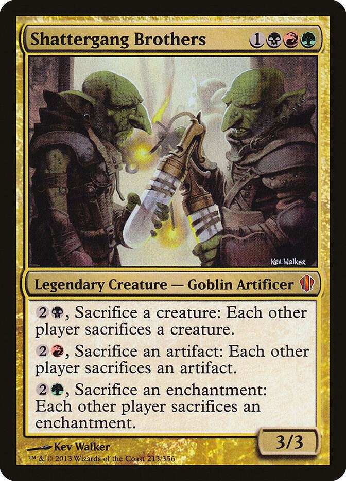 Shattergang Brothers 213 (Commander 2013)  | Good Games Adelaide SA